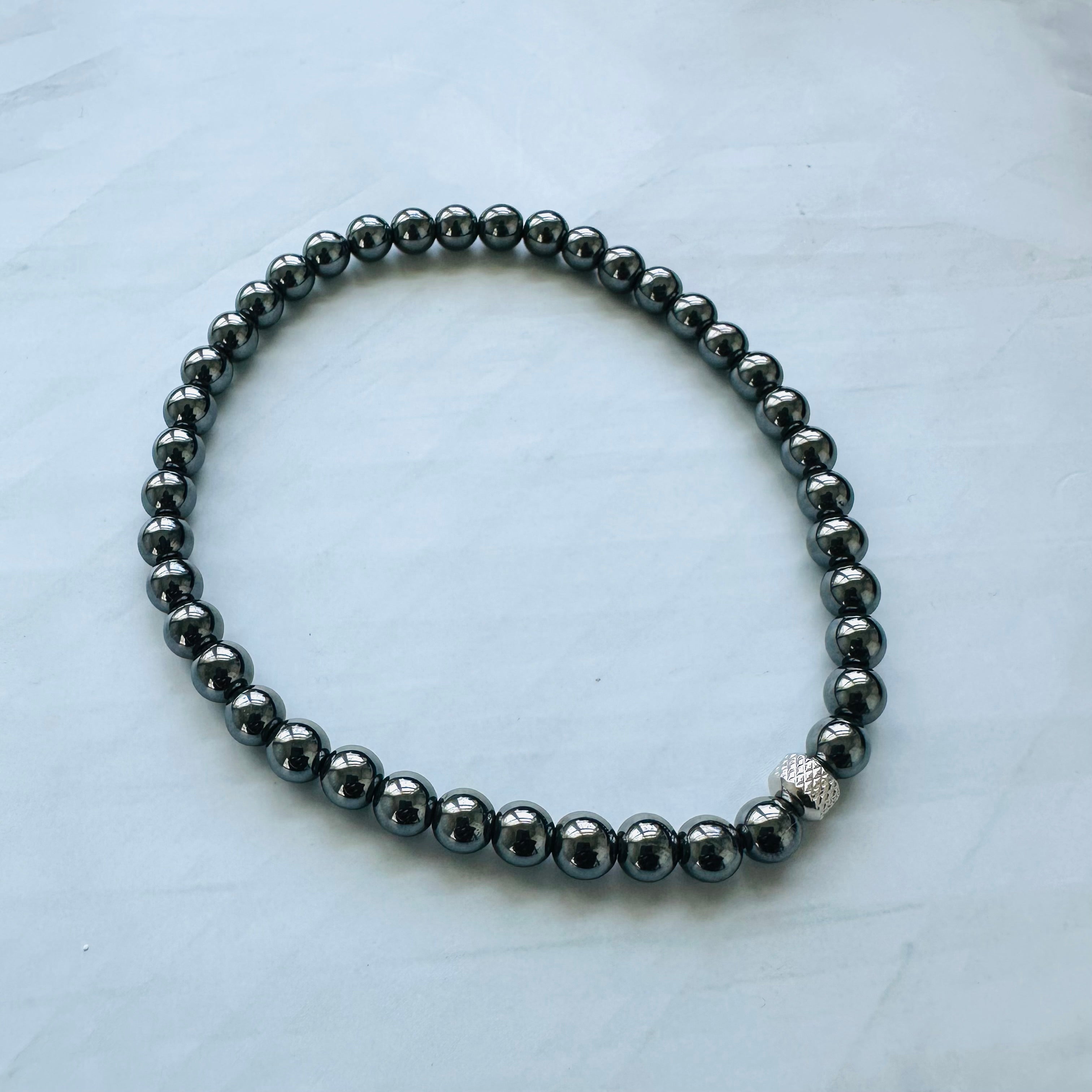 Hematite Anklet